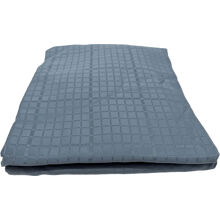 Jacquard-joustolakana 180 x 200 cm Jääsininen