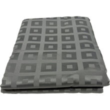 Jacquard-aluslakana 240 x 260 cm Tummanharmaa