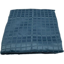 Jacquard-tyynynpäällinen 50 x 60 cm Jääsininen