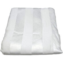 Raidallinen tyynyliina 50 x 90 cm Valkoinen