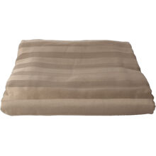 Raidallinen pussilakana 150 x 210 cm Ruskea