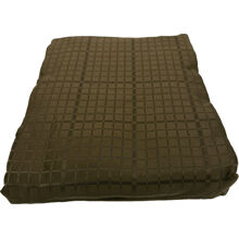 Jacquard-pussilakana 150 x 210 cm Ruskea