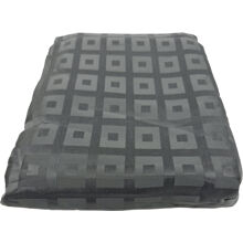 Jacquard-pussilakana 150 x 210 cm Tummanharmaa