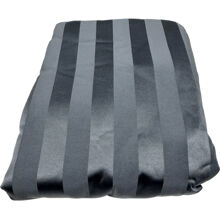 Raidallinen pussilakana 230 x 220 cm Jääsininen