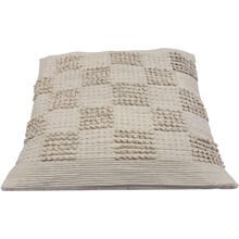 Tyynynpäällinen Ivory Grid 50 x 50 cm