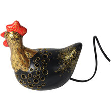 Musta/Kulta - Lucky Hen lamppu