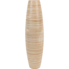 55 cm - Raidallinen puuvaasi