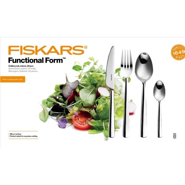 Functional Form ruokailuvälinesetti 24 osaa