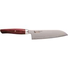 18 cm - Punainen - Zanmai Mcusta Revolution Santoku