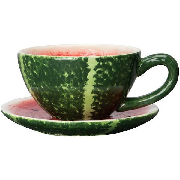 Cup and plate Watermelon (Kuva 1 tuotteesta 2)