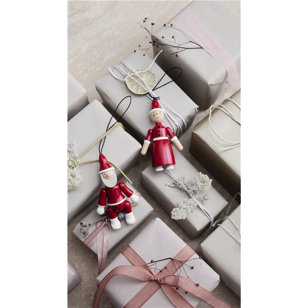 Kay Bojesen Ornaments Santa Claus & Santa Clara (Kuva 4 tuotteesta 6)