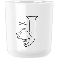J - Moomin ABC muki 0.2 L Moomin white