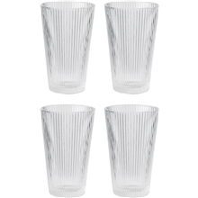 1 set - Kirkas - Stelton Pilastro Juomalasit 4 kpl