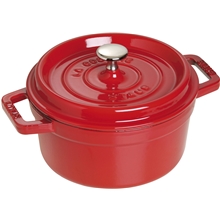 Punainen - Staub Pyöreä pata 5,2 L