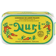 125 gr - Mausteiset sardiinit I Oliiviöljy