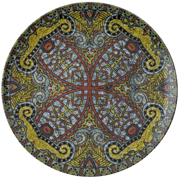 Mandala Ruokalautanen 27,5 cm A, Arthur Krupp