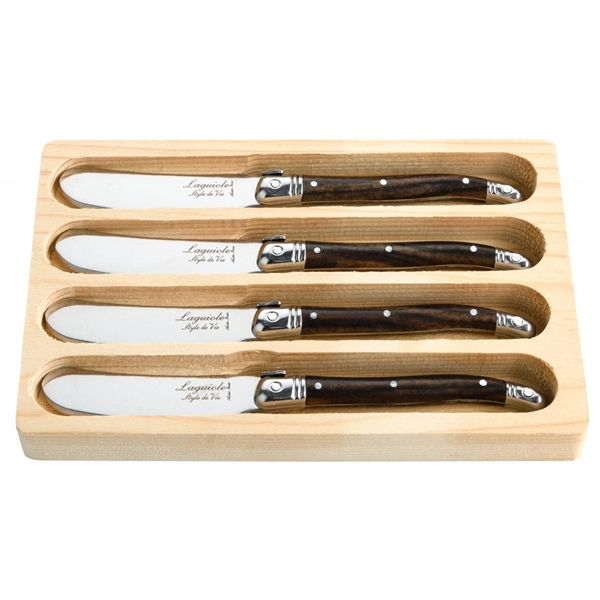 Voiveitsi Laguiole Dark Wood 4-pack (Kuva 1 tuotteesta 7)