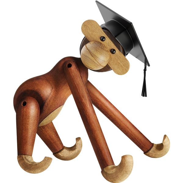 Kay Bojesen Graduate-hattu Musta (Kuva 4 tuotteesta 5)