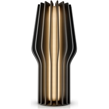 Musta - Eva Solo Radiant LED-ladattava lamppu 25cm