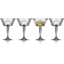 Melodia Samppanjalasi Kristalli 26cl 4-pack