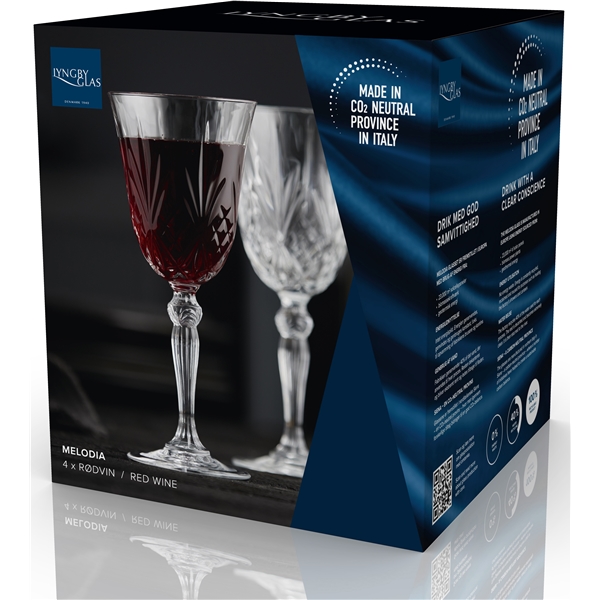 Melodia Punaviinilasi Kristalli 27 cl 4 kpl (Kuva 9 tuotteesta 9)