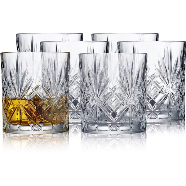 Melodia Whisky-lasit Kristalli 31 cl 6 kpl (Kuva 1 tuotteesta 7)