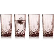 Pink - Sorrento Highball 38 cl 4 kpl pakkaus