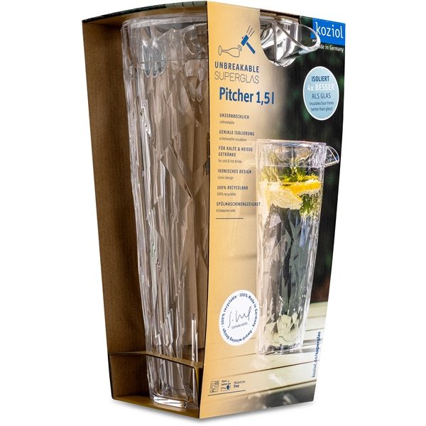 Club Karaffi Muovi 1,5L (Kuva 2 tuotteesta 5)