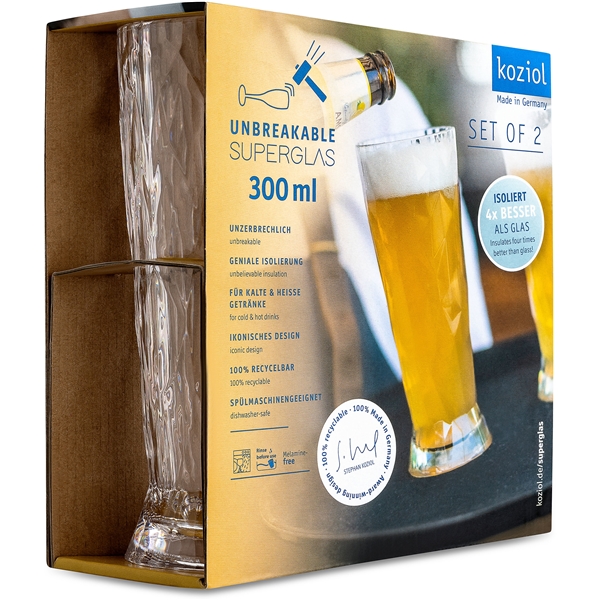 Club No. 10 Olutlasi Muovi 300 ml 2 kpl (Kuva 2 tuotteesta 6)