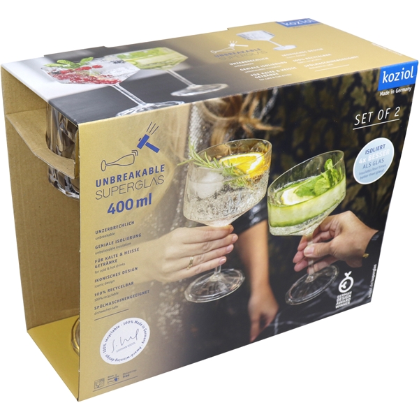 Club No. 15 Muovilasit 400 ml 2 kpl (Kuva 2 tuotteesta 6)