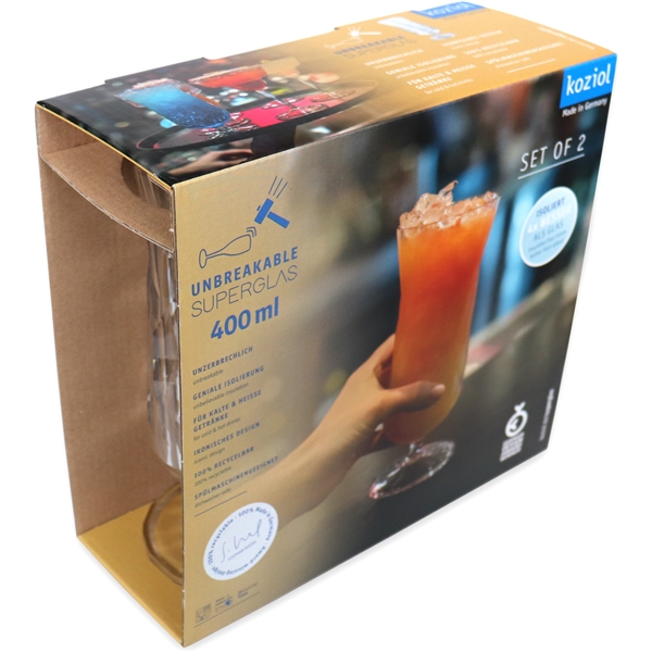 Club No. 17 Highball-lasit Muovi 400 ml 2 kpl (Kuva 2 tuotteesta 4)