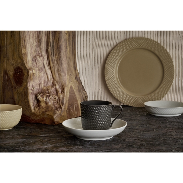 Lyngby Rhombe Earth Lounaslautanen 23 cm (Kuva 3 tuotteesta 5)