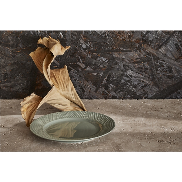 Lyngby Rhombe Earth Lounaslautanen 21 cm (Kuva 3 tuotteesta 5)