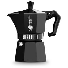 Bialetti Moka-keitin Exclusive Musta