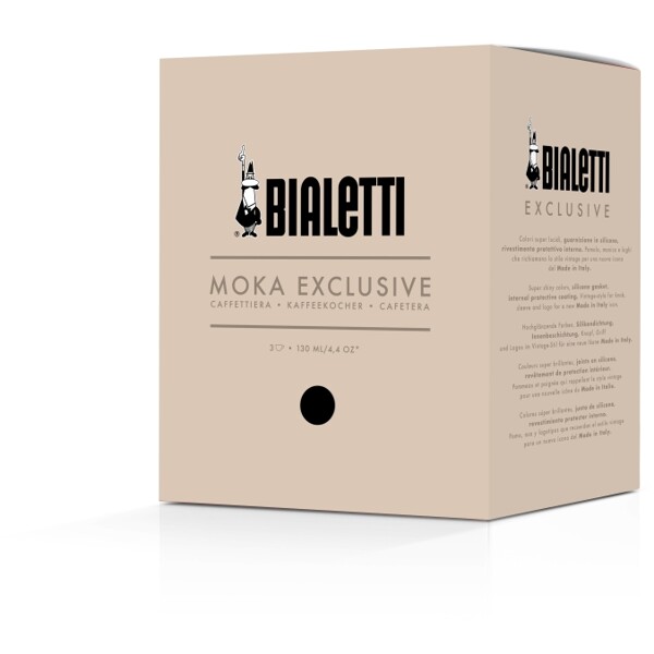 Bialetti Moka-keitin Exclusive Musta (Kuva 2 tuotteesta 2)
