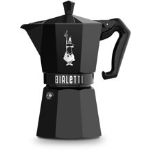 Bialetti Moka-keitin Exclusive Musta 6 kuppia