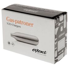 Exxent N2O-patruunat kermasifoneille 10 kpl 1 set