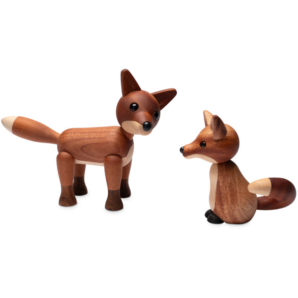 Foxy Kettu Puukoriste Mahonki (Kuva 3 tuotteesta 5)