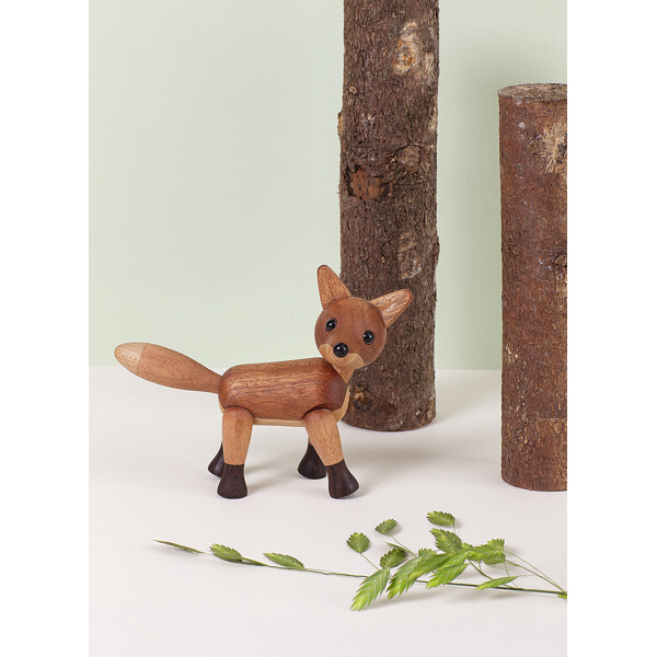 Foxy Kettu Puukoriste Mahonki (Kuva 5 tuotteesta 5)