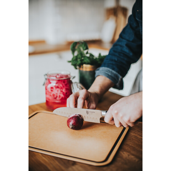 Asama Santoku kokkiveitsi (Kuva 2 tuotteesta 4)