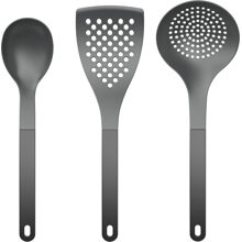 1 set - Musta - Optima Keittiövälinesetti B 3 osaa