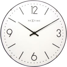 Basic Dome Seinäkello 35 cm Valkoinen