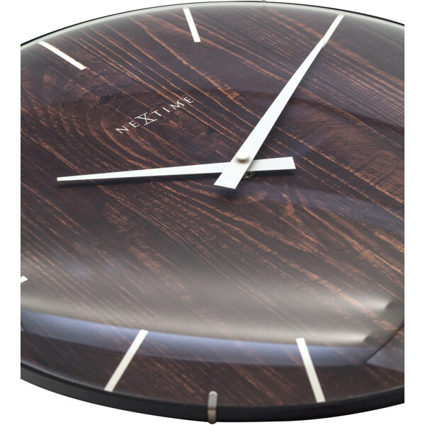 Edge Wood Dome Seinäkello 35 cm (Kuva 3 tuotteesta 4)