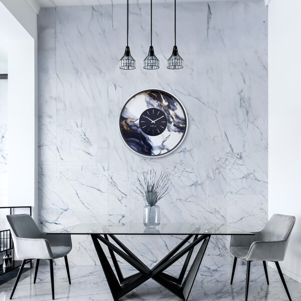 Marble Duo Seinäkello 48 cm (Kuva 5 tuotteesta 6)
