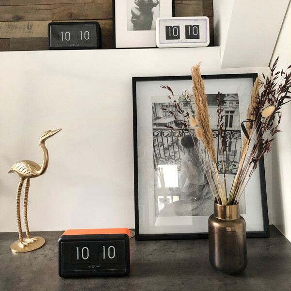 Flip Clock 24Hr Pöytä-/Seinäkello 18 cm (Kuva 5 tuotteesta 6)