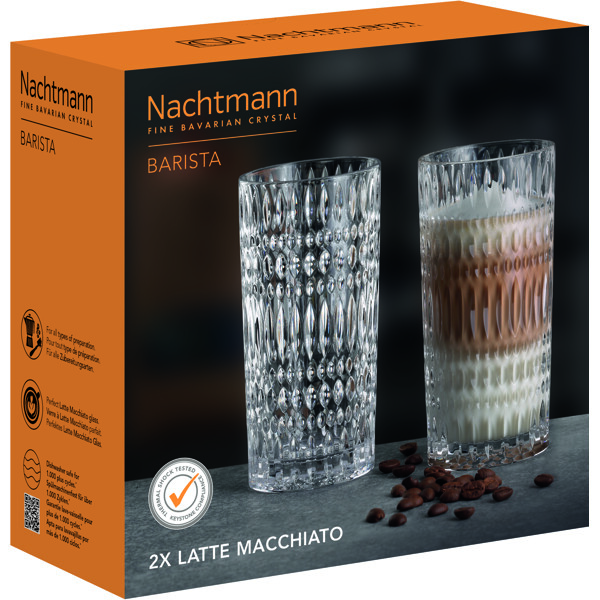 Ethno Barista Latte Lasi 43,4 cl 2 kpl/pakkaus (Kuva 4 tuotteesta 4)