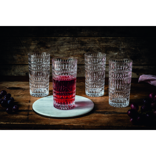 Ethno Longdrink-lasit 43,4 cl 4 kpl pakkaus (Kuva 3 tuotteesta 5)