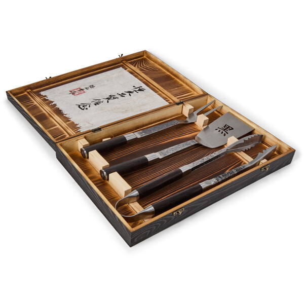 Satake Kuro 3-osainen BBQ-setti (Kuva 5 tuotteesta 5)