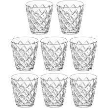 Crystal juomalasit, 8 kpl pakkaus