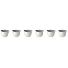 6 kpl/paketti - Valkoinen - Margrethe-minikulho 25 ml 6 kpl pakkaus